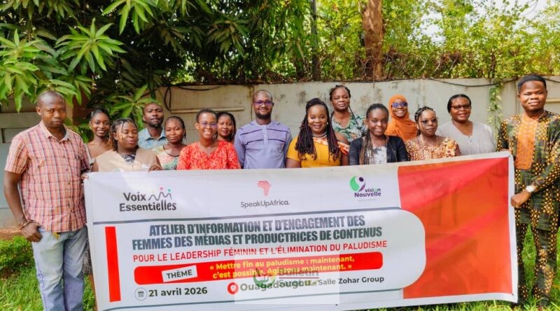 Paludisme au Burkina Faso: femmes de médias et créatrices de contenu passent à l’offensive