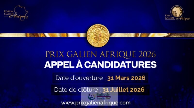 Innovation pharmaceutique en Afrique : les candidatures au Prix Galien Afrique 2026 ouvertes
